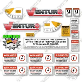 Aftermarket Et5500mbp Fits Venturo Decal Kit Crane Truck - 7 Year Outdoor 3m Vinyl