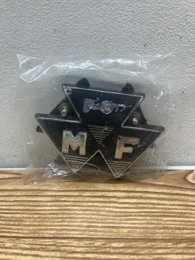 Aftermarket Fe35 2 Pack New Front Badge Black Ffor Massey Ferguson 35 Tractor 828136m1 Aftermarket Fe35 2 Pack New Front Badge Black Ffor Massey Ferguson 35 Tractor 828136m1