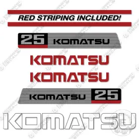 Aftermarket Fg25t-11 Fits Komatsu Decal Kit Forklift - 7 Year Outdoor 3m Vinyl Aftermarket Fg25t-11 Fits Komatsu Decal Kit Forklift - 7 Year Outdoor 3m Vinyl