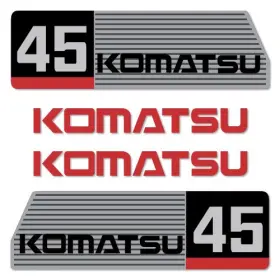 Aftermarket Fg45st-6 Komatsu Decal Kit Forklift- - Not Genuine Oem