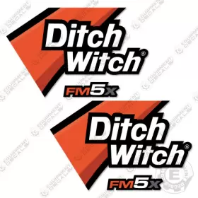 Aftermarket Fm5x Fits Ditch Witch Decal Kit Fluid Manager - 7 Year Outdoor 3m Vinyl Aftermarket Fm5x Fits Ditch Witch Decal Kit Fluid Manager - 7 Year Outdoor 3m Vinyl