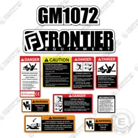 Aftermarket Gm1072 Fits Frontier Decal Kit Finish Cutter - 7 Year Outdoor 3m Vinyl Aftermarket Gm1072 Fits Frontier Decal Kit Finish Cutter - 7 Year Outdoor 3m Vinyl