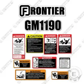 Aftermarket Gm1190 Fits Frontier Decal Kit Finish Cutter - 7 Year Outdoor 3m Vinyl