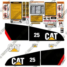 Aftermarket Gp-25znt Fits Caterpillar Gp25znt Decal Kit Safety Stickers - 3m Aftermarket Gp-25znt Fits Caterpillar Gp25znt Decal Kit Safety Stickers - 3m