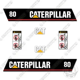 Aftermarket Gpl40 Fits Caterpillar Decal Kit Forklift - 7 Year Outdoor 3m Vinyl
