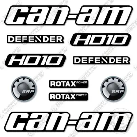 Aftermarket Hd10 Fits Can-am Defender Xt Decal Kit Atv - 7 Year Outdoor 3m Vinyl
