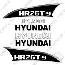 Aftermarket Hr26t-9 Hyundai Decal Kit Roller-