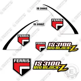 Aftermarket Is3100z Fits Ferris Decal Kit Mower - 7 Year Outdoor 3m Vinyl Aftermarket Is3100z Fits Ferris Decal Kit Mower - 7 Year Outdoor 3m Vinyl