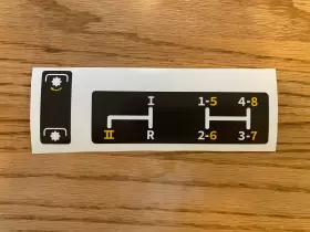 Aftermarket Jd2240 John Deere 2240 Gear Shift Pattern And Pto Lever Decals Aftermarket Jd2240 John Deere 2240 Gear Shift Pattern And Pto Lever Decals