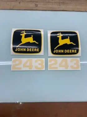 Aftermarket Jd243 John Deere 243 Corn Head Decals Aftermarket Jd243 John Deere 243 Corn Head Decals