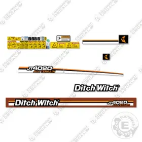 Aftermarket Jt4020 Fits Ditch Witch All Terrain Decal Kit Directional Drill 7 Year 3m Vinyl Aftermarket Jt4020 Fits Ditch Witch All Terrain Decal Kit Directional Drill 7 Year 3m Vinyl