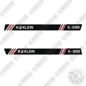 K-500 KLEIN Decal Water Kit