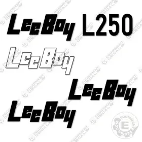 Aftermarket L-250 Fits Leeboy L250 Decal Kit Tack Tank Trailer - 7 Year Outdoor Vinyl