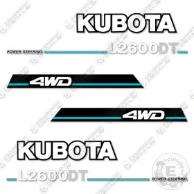 Aftermarket L2600dt Fits Kubota Decal Kit Tractor Decals - 7 Year Outdoor 3m Vinyl
