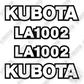 LA1002 Kubota Decal Front End Loader Kit