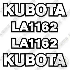 LA1162 Kubota Decal Front End Loader Kit
