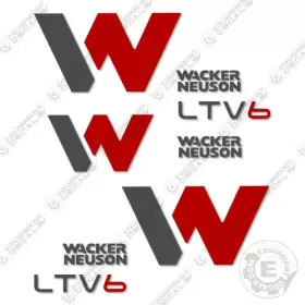 Aftermarket Ltv6 Fits Wacker Neuson Decal Kit Light Tower - 7 Year Outdoor 3m Vinyl Aftermarket Ltv6 Fits Wacker Neuson Decal Kit Light Tower - 7 Year Outdoor 3m Vinyl