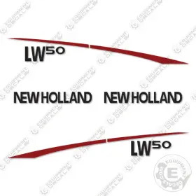 Aftermarket Lw50 Fits New Holland Decal Kit Wheel Loader- 7 Year Outdoor 3m Vinyl Aftermarket Lw50 Fits New Holland Decal Kit Wheel Loader- 7 Year Outdoor 3m Vinyl
