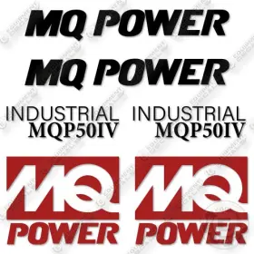 Aftermarket Mqp50iv Mq Power Decal Kit Generator-