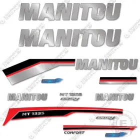 Aftermarket Mt1335h Fits Manitou Easy Decal Kit Telehandler - 7 Year Outdoor 3m Vinyl Aftermarket Mt1335h Fits Manitou Easy Decal Kit Telehandler - 7 Year Outdoor 3m Vinyl