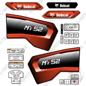 Aftermarket Mt52 Fits Bobcat Decal Kit Mini Skid Steer Stage 5 - 7 Year 3m Vinyl Aftermarket Mt52 Fits Bobcat Decal Kit Mini Skid Steer Stage 5 - 7 Year 3m Vinyl