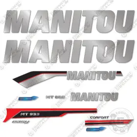 Aftermarket Mt733 Fits Manitou Easy Decal Kit Telehandler - 7 Year Outdoor 3m Vinyl Aftermarket Mt733 Fits Manitou Easy Decal Kit Telehandler - 7 Year Outdoor 3m Vinyl