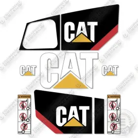 Aftermarket Pd9000 Fits Caterpillar Decal Kit Forklift - 7 Year Outdoor 3m Vinyl