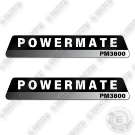 PM3800 Powermate Decal Generator Kit PM3800 Powermate Decal Generator Kit