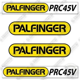Aftermarket Prc45v Fits Palfinger Decal Kit Compressor- 7 Year Outdoor 3m Vinyl