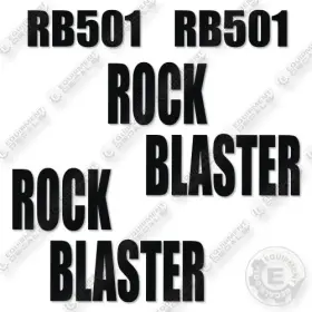 RB501 ROCK Blaster Decal Hydraulic Hammer Kit RB501 ROCK Blaster Decal Hydraulic Hammer Kit