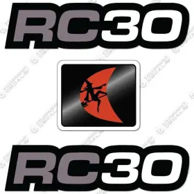 Aftermarket Rc-30 Fits Ditch Witch Rc30 Decal Kit Reel Carrier Replacements - 7 Year Vinyl