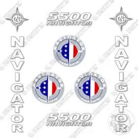 Aftermarket Rt-5500 Fits Navigator Decal Kit Piggy Back - 7 Year Outdoor 3m Vinyl Aftermarket Rt-5500 Fits Navigator Decal Kit Piggy Back - 7 Year Outdoor 3m Vinyl