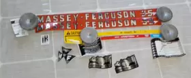 Aftermarket S.60007 Massey Ferguson 35 Tractor Decal Set 60007 #3