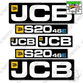 Aftermarket S20-46e Fits Jcb Decal Kit Scissor Lift - 7 Year Outdoor 3m Vinyl