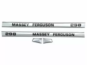 Aftermarket S41193 New Massey Ferguson Decal Set Mf 298 Aftermarket S41193 New Massey Ferguson Decal Set Mf 298
