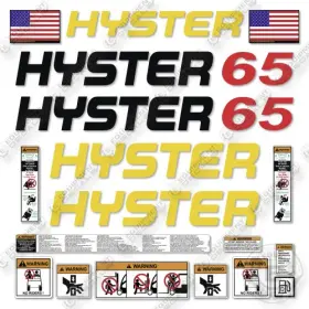 Aftermarket S65xm Hitachi Decal Kit Forklift -