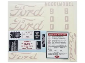 Aftermarket S66699 New Ford 900 Complete Decal Set Aftermarket S66699 New Ford 900 Complete Decal Set