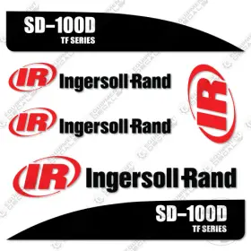 Aftermarket Sd100d Fits Ingersoll Rand Sd-100d Tf Series Decal Kit Roller - 7 Year Outdoor 3m Vinyl Aftermarket Sd100d Fits Ingersoll Rand Sd-100d Tf Series Decal Kit Roller - 7 Year Outdoor 3m Vinyl