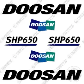 Aftermarket Shp650 Fits Doosan Decal Kit Mobile Compressor - 7 Year Outdoor 3m Vinyl Aftermarket Shp650 Fits Doosan Decal Kit Mobile Compressor - 7 Year Outdoor 3m Vinyl