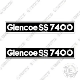 Aftermarket Ss7400 Fits Glencoe Decal Kit Chisel Plow - 7 Year Outdoor 3m Vinyl