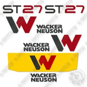 Aftermarket St27 Fits Wacker Neuson Decal Kit Loader -7 Yr Outdoor 3m Vinyl