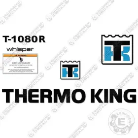 Aftermarket T-1080r Fits Thermoking Decal Kit Trailer Refrigeration Unit - 3m Vinyl