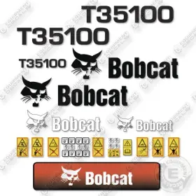 Aftermarket T35100 Fits Bobcat Decal Kit Telehandler - 7 Year Outdoor 3m Vinyl