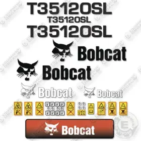Aftermarket T35120sl Fits Bobcat Decal Kit Telehandler - 7 Year Outdoor 3m Vinyl