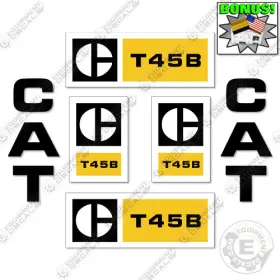 Aftermarket T45b Fits Caterpillar Decal Kit Forklift Decals - 7 Year Outdoor 3m Vinyl