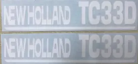 Aftermarket Tc33d Newholland Replacement Hood Decals