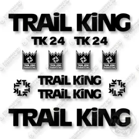 Aftermarket Tk24 Trail King Decal Kit Trailer - Aftermarket Tk24 Trail King Decal Kit Trailer -