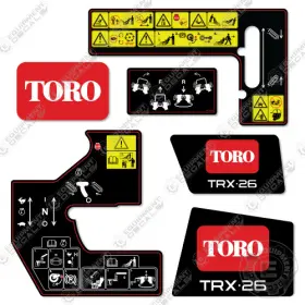 Aftermarket Trx-26 Toro Decal Kit Trencher - 7 Year Outdoor 3m Vinyl