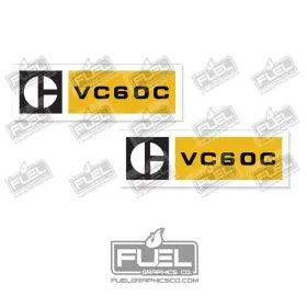 Aftermarket Vc60c Caterpillar Forklift Replacement Vinyl Decals Stickers X2 Aftermarket Vc60c Caterpillar Forklift Replacement Vinyl Decals Stickers X2