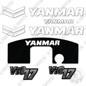 Aftermarket Vio-17-6b Fits Yanmar Vio17-6b Decal Kit Mini Excavator - 7 Year Outdoor 3m Vinyl Aftermarket Vio-17-6b Fits Yanmar Vio17-6b Decal Kit Mini Excavator - 7 Year Outdoor 3m Vinyl